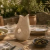 Vase pichet poisson gm  sable
